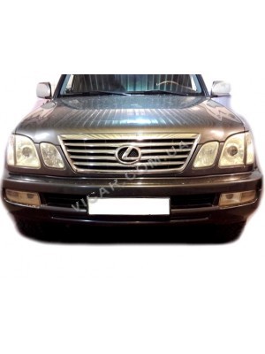 Передние хром фары Lexus LX 470